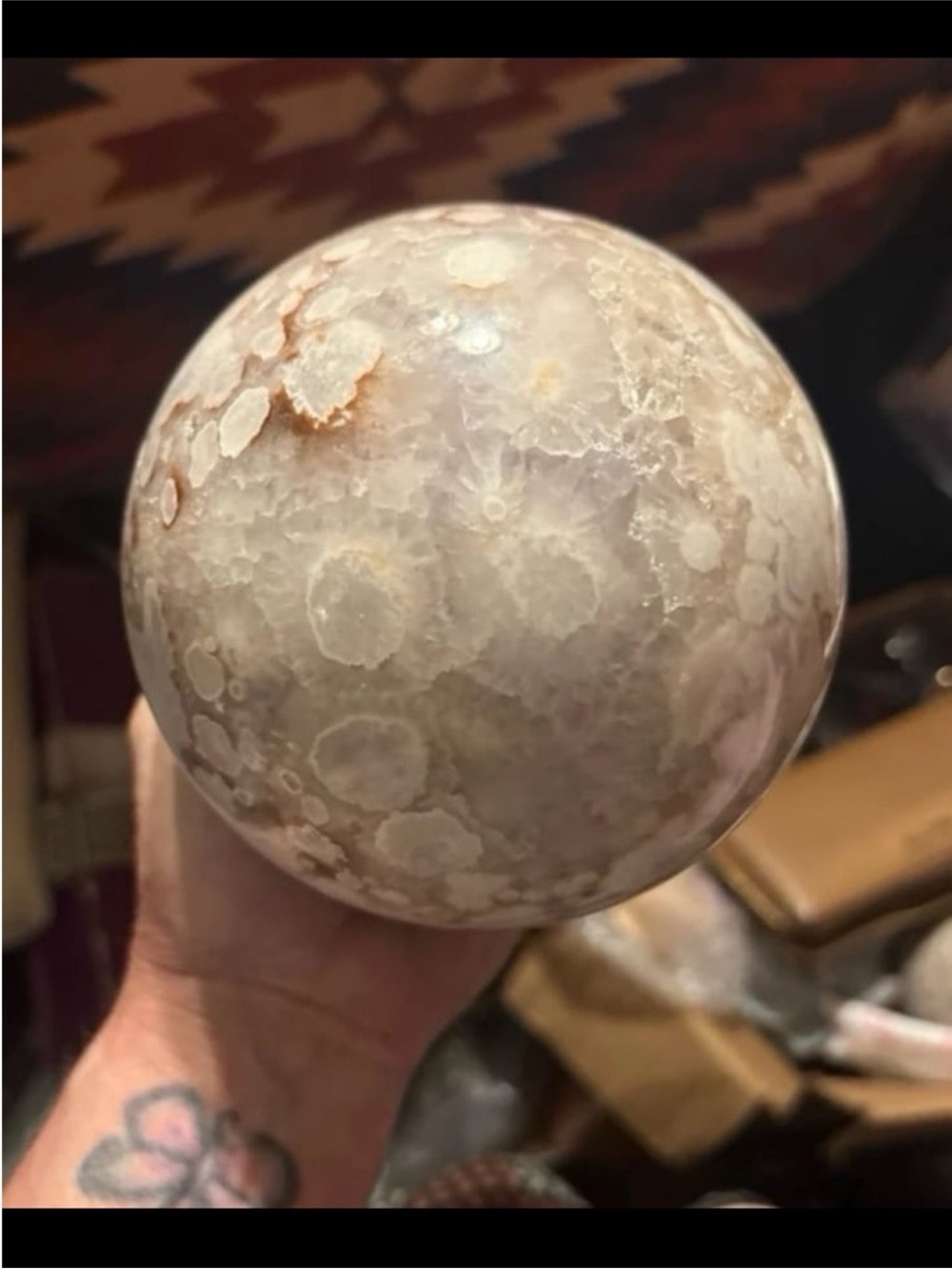 Pink Amethyst Sphere HQ Stunning!!